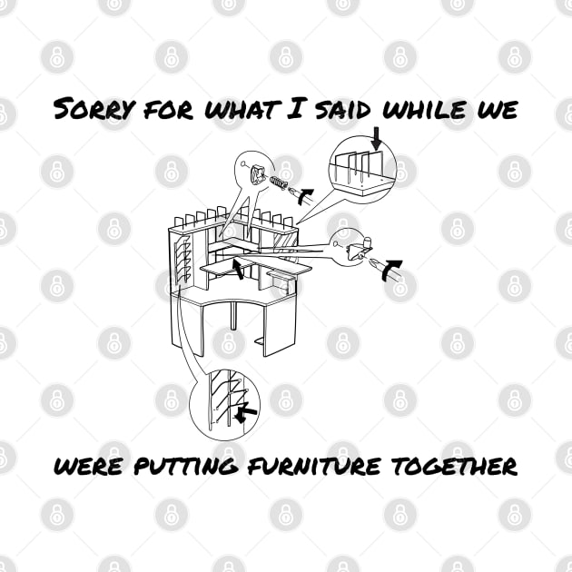 Sorry we can't put furniture togther by cheveyo