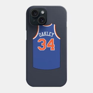 Charles Oakley New York Jersey Qiangy Phone Case