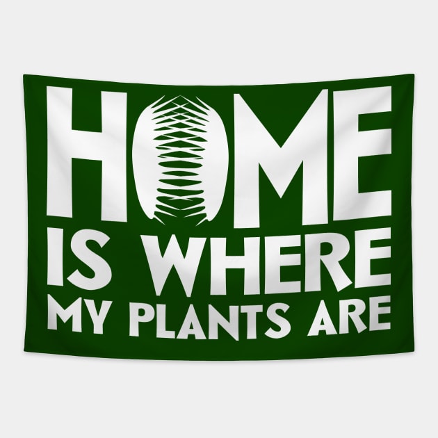 Home Is Where My Plants Are Tapestry by colorsplash