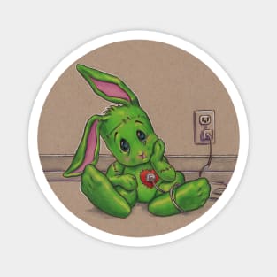 Recharging the FrankenBunny Monster Magnet