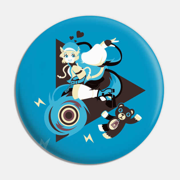 Bridget Guilty Gear Strive 2.25 Pin-back Button