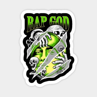 Rap God 90s Magnet