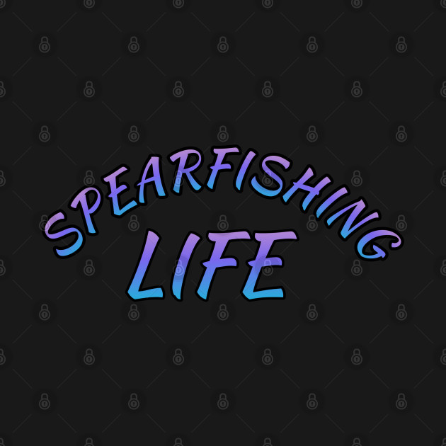 Spearfishing life T-shirt by Coreoceanart