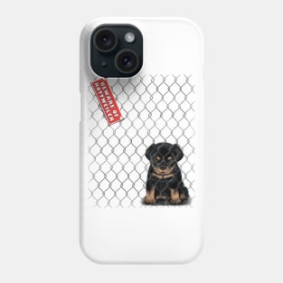 Beware of Rottweiler Phone Case