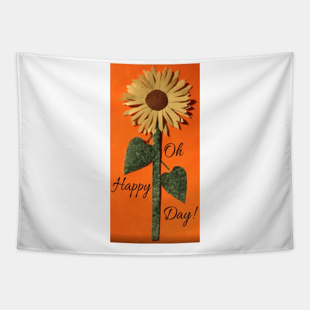 Connie's Sunflower Tapestry by Jersey Devil