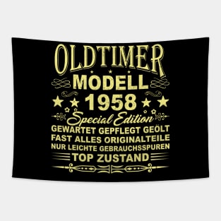 OLDTIMER MODELL BAUJAHR 1958 Tapestry