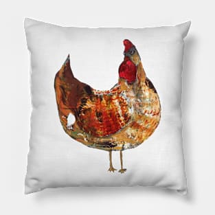 Plucky Spirit Chicken Pillow