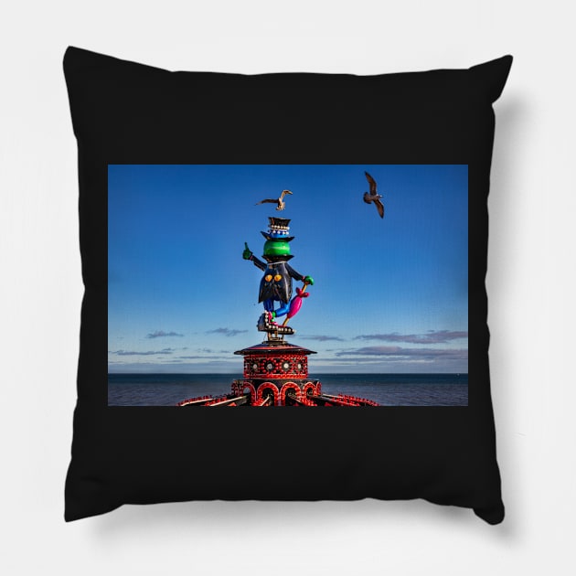 Crazy hopper Pillow by jasminewang