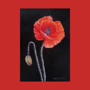 Poppy painting T-Shirt