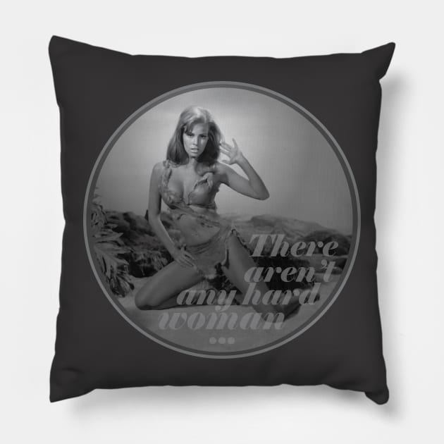 Raquel Welch Pillow by Nagorniak