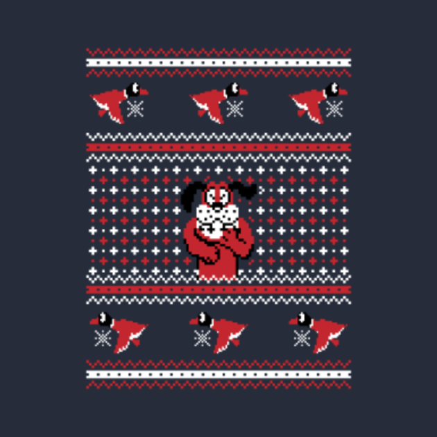 Festive Duck Hunt Ugly Sweater, Christmas Sweater & Holiday Sweater