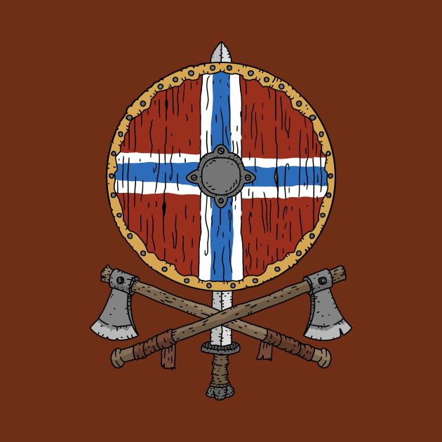 Norway, Viking axe and swords. by JJadx