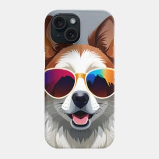 Cute Smile Dog T-Shirt Phone Case