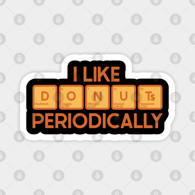 Periodic Donuts Magnet by nickbeta