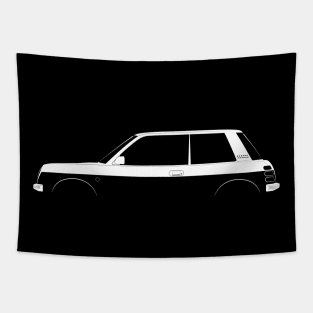 Nissan Be-1 Silhouette Tapestry