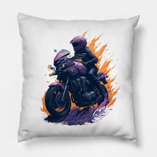 Extreme biker Pillow