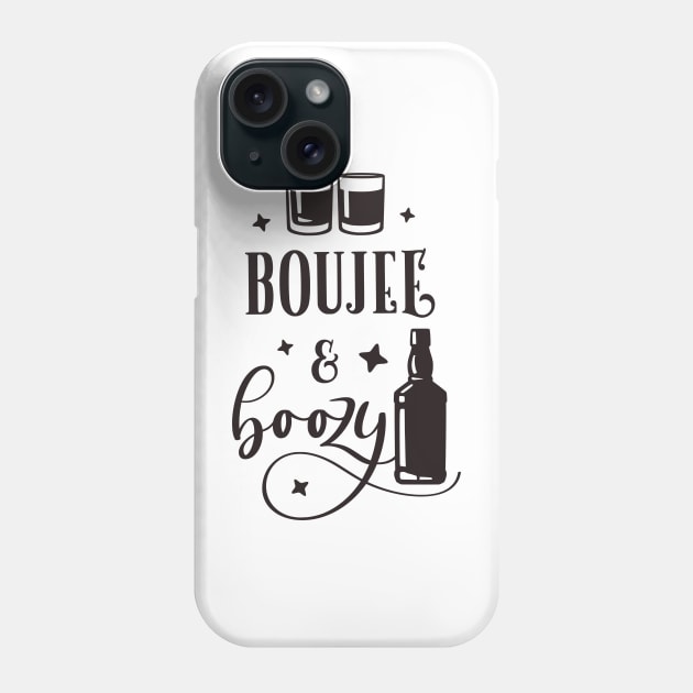Boujee & Boozy Phone Case by CB Creative Images