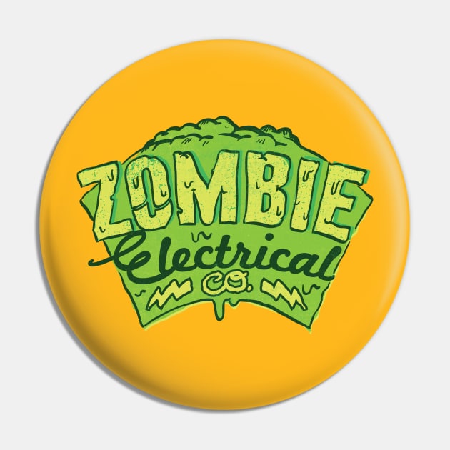 Zombie Electrical Co Pin by Jumpy
