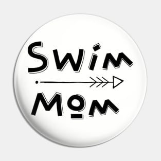 Swim Mom Pin