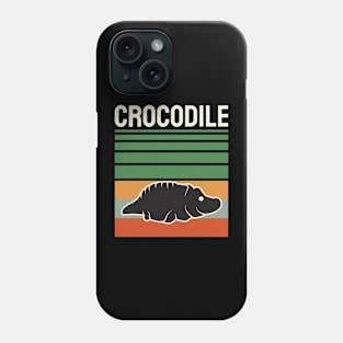 Vintage Cute Crocodile Phone Case