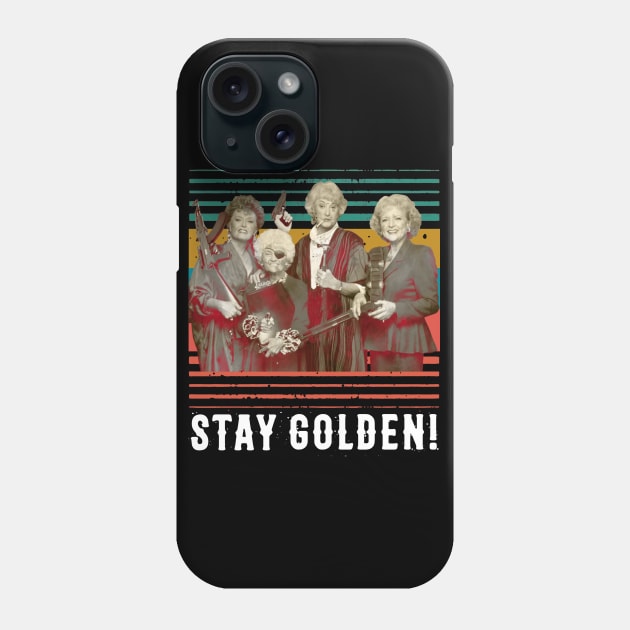 Stay Golden Phone Case by danterjad