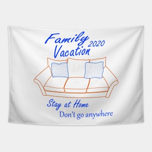 Family Vacation Tapestry