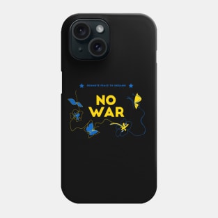 Ukraine Support No War Peace Phone Case