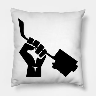 G36 Carry Handle Fist Black contoured Pillow