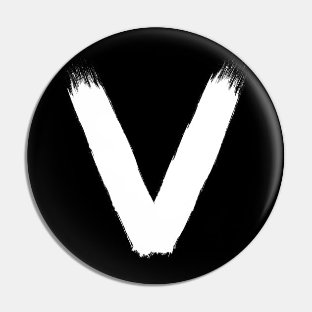 The white letter V. Pin by Ocennyy