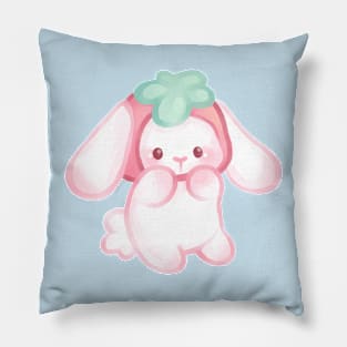 Strawbunny Pillow