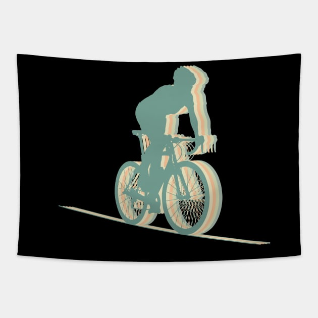 Gravel Bike Racing Tapestry by SNZLER