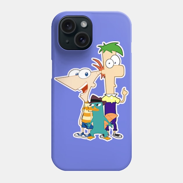 P, F and Agent P Phone Case by LuisP96