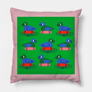 Cute Ducks Pillow