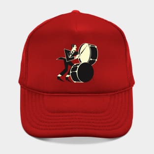 ```Mid Century Jazz Drummer ``` Hat