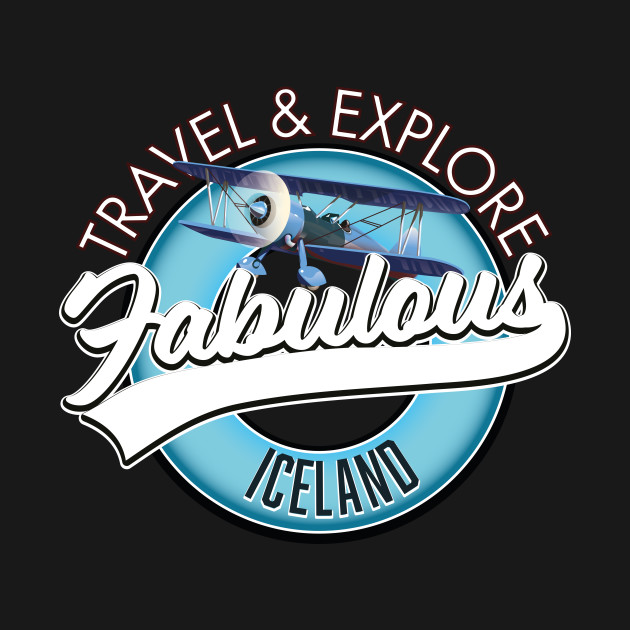 travel explore fabulous Iceland logo by nickemporium1