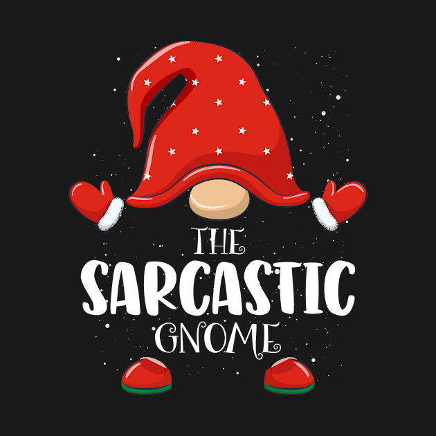 Sarcastic Gnome Matching Family Group Christmas Pajama by for shop