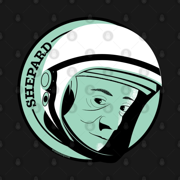 Alan Shepard by monkeyminion