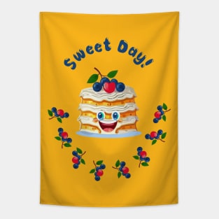 Funny cake Tapestry