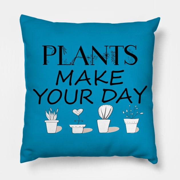 Plants Pillow by othmane4