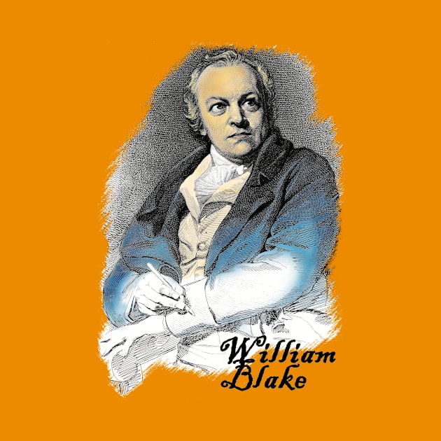 William Blake - Portrait of The Artist by The Blue Box