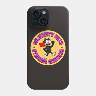 Solidarity With Striking Workers Phone Case