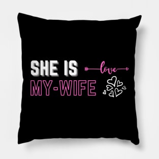 Wife Present Pillow