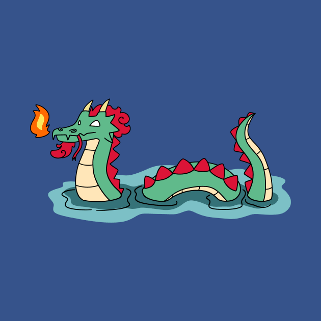 Fire Breathing Water Dragon by saradaboru