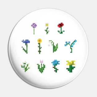 Minecraft - Flowers Pin