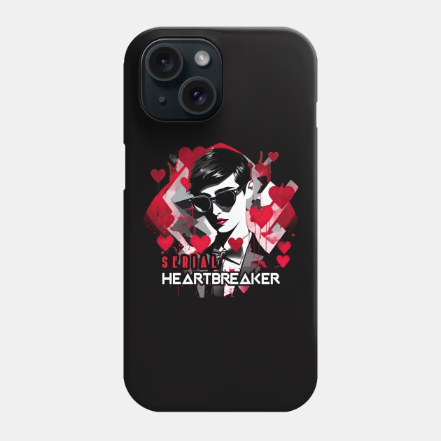 Serial Heartbreaker Phone Case by Oddities Outlet