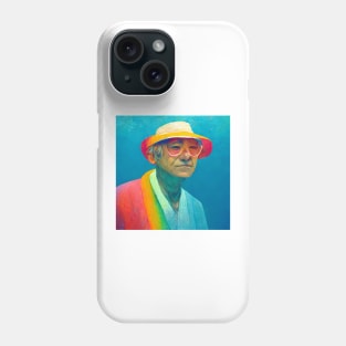 Man with glasses Phone Case