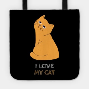 I Love My Cat Tote