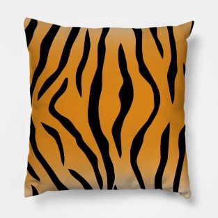 Tiger King Animal Print Art Deco Pattern Design Pillow