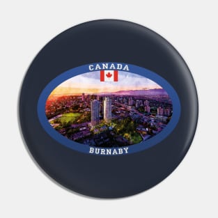Burnaby Canada Travel Pin