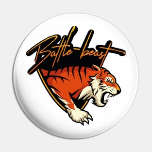 Tiger - Battle Beast Pin